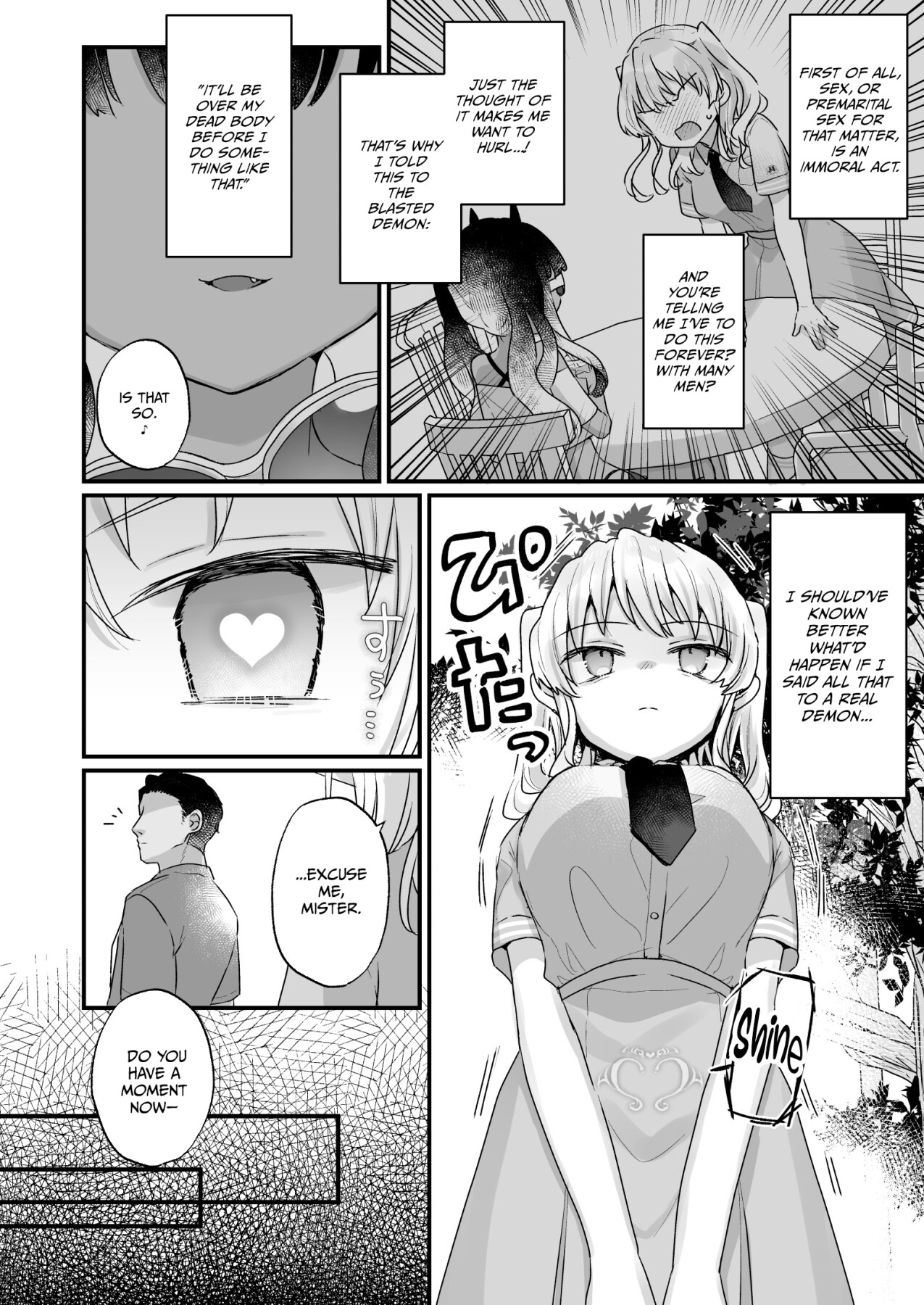 Hentai Manga Comic-Ms. Honda Became A Succubus Even Though She Didn't Want To-Read-5